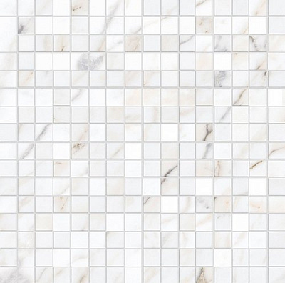 Мозаика Allmarble Wall Golden White Mosaico Lux 40х40