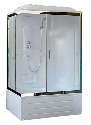 Душевая кабина Royal Bath RB 8100BP1-M-CH (матовое) R