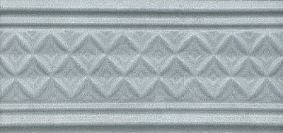 Бордюр Пикарди структура голубой 6,7х15
