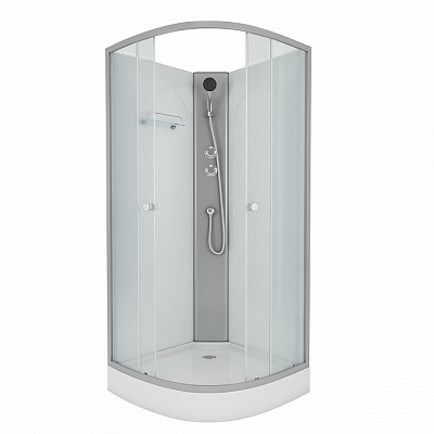 Душевая кабина Niagara Eco NG-4301-08BK 90x90x200 стекло матовое