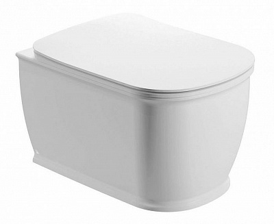 Унитаз подвесной Imex Genesis CH10150 Rimless безободковый c крышкой сиденьем