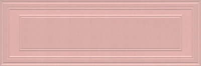 Плитка Монфорте розовый панель обрезной 40х120