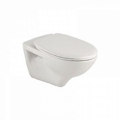 Унитаз подвесной Kale Optimum безободковый с сиденьем микролифт