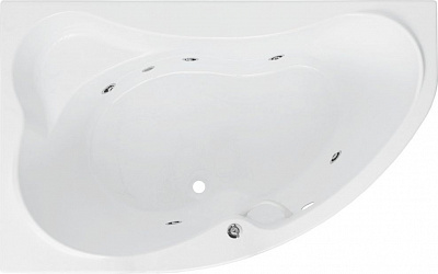 Акриловая ванна Aquanet Capri 160x100 L (г/м, с/п) Акриловая ванна Aquanet Capri 160x100 L (г/м, с/п)