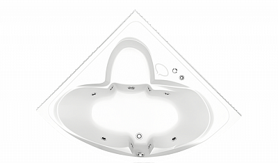 Гидромассажная ванна Bas Дрова 160х160