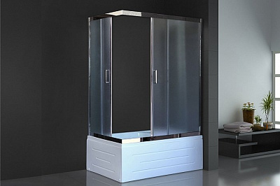 Душевой уголок Royal Bath RB 8120BP-C-CH (матовое) R