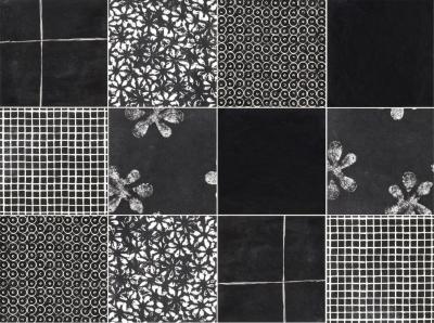 Mix 2 Black 30x30