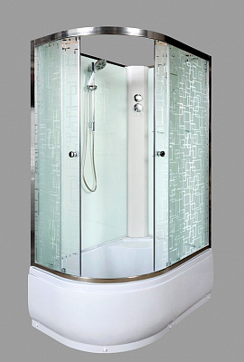 Душевая кабина Deto ЕМ4512 L N без крыши