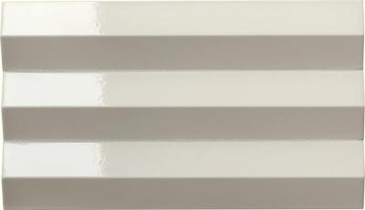 Triangle Glossy Large Blanc