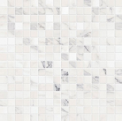 Мозаика Allmarble Wall Statuario Satin Mosaico 40х40