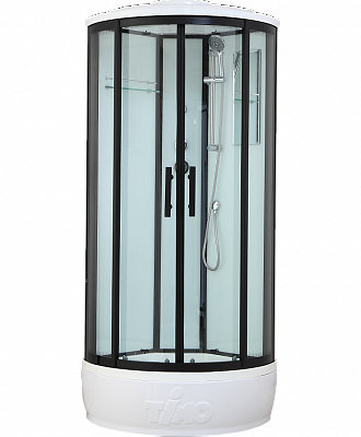 Душевая кабина Timo Standart T-6680 Black 80x80x220