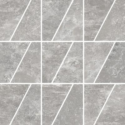 Grey Mosaico Trapezio 30x30