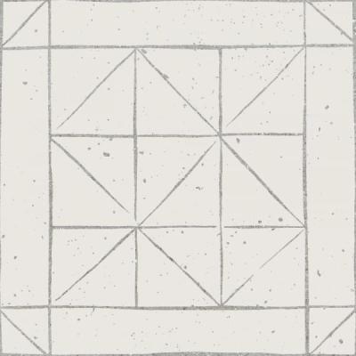 Square Sketch Decor 18.5x18.5