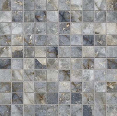 Mosaico 3x3 Blu Ande Full Lappato 30x30