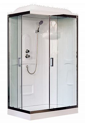 Душевая кабина Royal Bath RB 8120HP1-T-CH (прозрачное) R