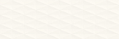 Плитка Eclettica White Struttura Diamond 3D 40x120