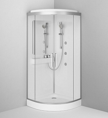 Душевая кабина Am.Pm Like W80C-019-090MTA 90х90 см стекло прозрачное