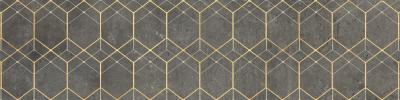 Graphite Poler Decor Geo 29.7x119.7