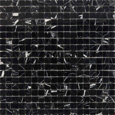PIX 250 Black majesty, чип 15x15 мм, сетка 305х305x4 мм, Полированная PIX 250 Black majesty, чип 15x15 мм, сетка 305х305x4 мм, Полированная