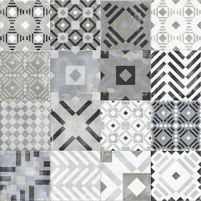 Декор Play Labyrinth Mix Grey 20x20 Декор Play Labyrinth Mix Grey 20x20