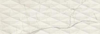 Плитка Allmarble Wall Statuario Struttura Pave Satin 3D Rett. 40х120