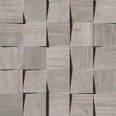 Мозаика Axi Silver Fir Mosaico 3D 35x35