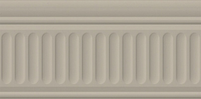 Бордюр Бланше серый структурированный 9,9х20