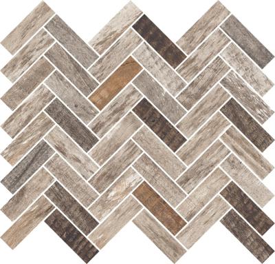 Dark Grey Mosaico Spina 32x28.5