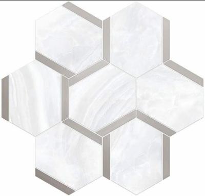 Esagona Bacchetta Bianco Platinum 30x28