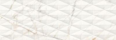 Плитка Allmarble Wall Golden White Struttura Pave Satin 3D 40х120