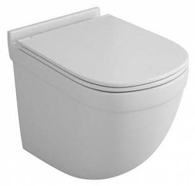Унитаз подвесной OWL 1975 Eld Cirkel-H OWLT190101 безободковый с микролифтом Унитаз подвесной OWL 1975 Eld Cirkel-H OWLT190101 безободковый с микролифтом