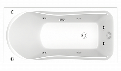 Гидромассажная ванна Bas Бриз 150х75 Гидромассажная ванна Bas Бриз 150х75