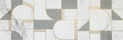 Декор Allmarble Wall Statuario Satin Decoro Club 40x120