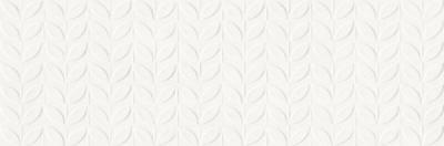 RA6J VIDA STRUTTURA FOGLIA 3D BIANCO RETT 30X90