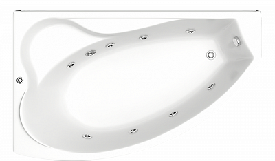 Гидромассажная ванна Bas Николь L 170х102