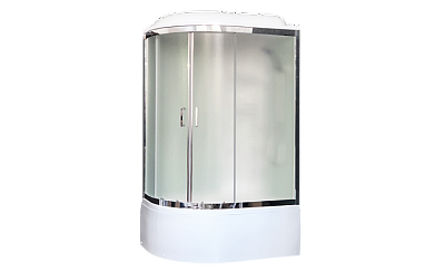 Душевая кабина Royal Bath RB8120BK3-WC-CH-R 120x80 см правая