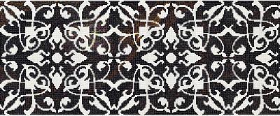 Мозаика Decori 10 Tulips Pattern 120.5x290.5