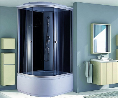 Душевая кабина Niagara Classic NG-2510-14R 120x80x220 правая стекло тонированное