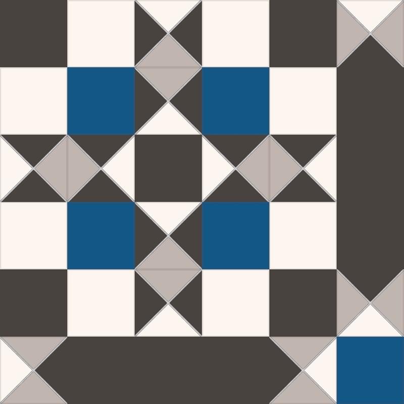 Victorian Dreams Windsor Blue 45.2x45.2