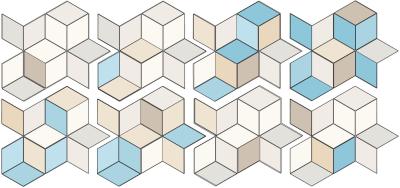 Runner 3 Set 8 Pcs 35x40.4 70x162