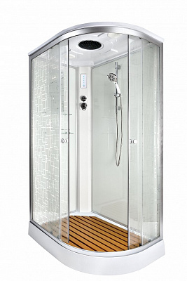 Душевая кабина Deto ЕМ1512 L с электрикой