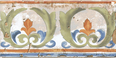 Бордюр Виченца Майолика 7,2х15