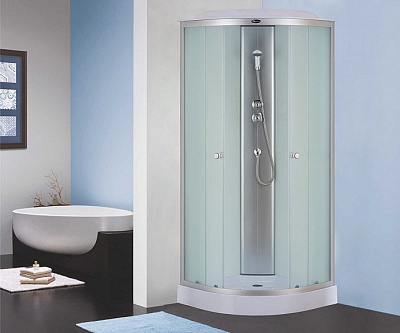 Душевая кабина Niagara Eco NG-4303-08 80x80x215 стекло матовое