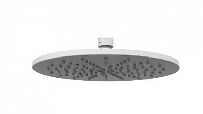 Верхний душ d.225 мод. MASTER, антикальций, кругл. белый матовый