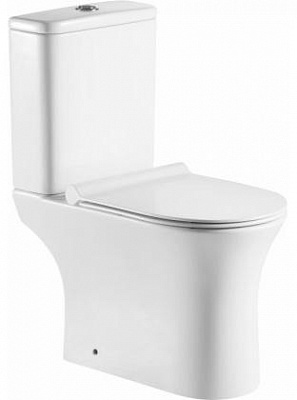 Унитаз-компакт Aquanet Rimless Roll 2-C CL-12289 Унитаз-компакт Aquanet Rimless Roll 2-C CL-12289