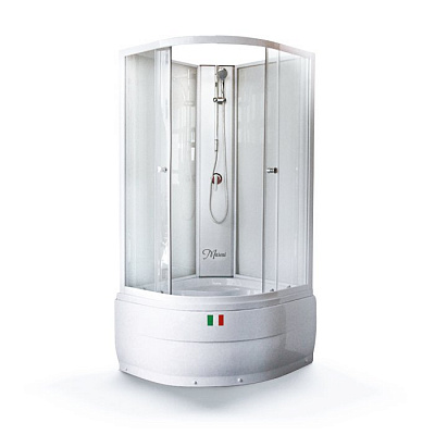 Душевая кабина Maroni Arezzo WLRF-024S 443591 90х90 см стекло прозрачное