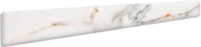 Calacatta Remate Recto Peldano 3x33
