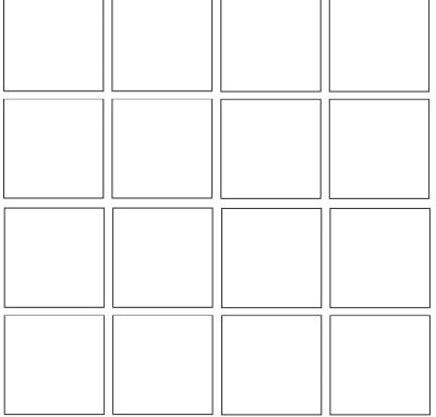 Hawaiian Red Lucido 6 mm Mosaico