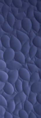 Love Ceramica Genesis Leaf Deep Blue Matt 35x100