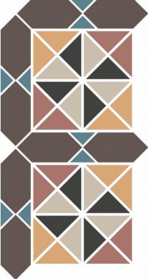 Декор Bruges B-2 Sheet 19.5x38.9